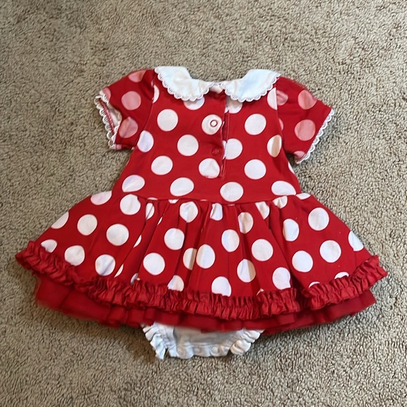 Adorable Disney baby Minnie Mouse dress, size 9-12 mo. Fantastic condition. - Picture 3 of 5
